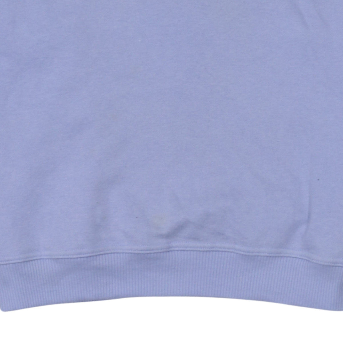 Levi's Women Lilac 1/4 Zip Logo Sweatshirt XXS Relaxed Cotton Blend