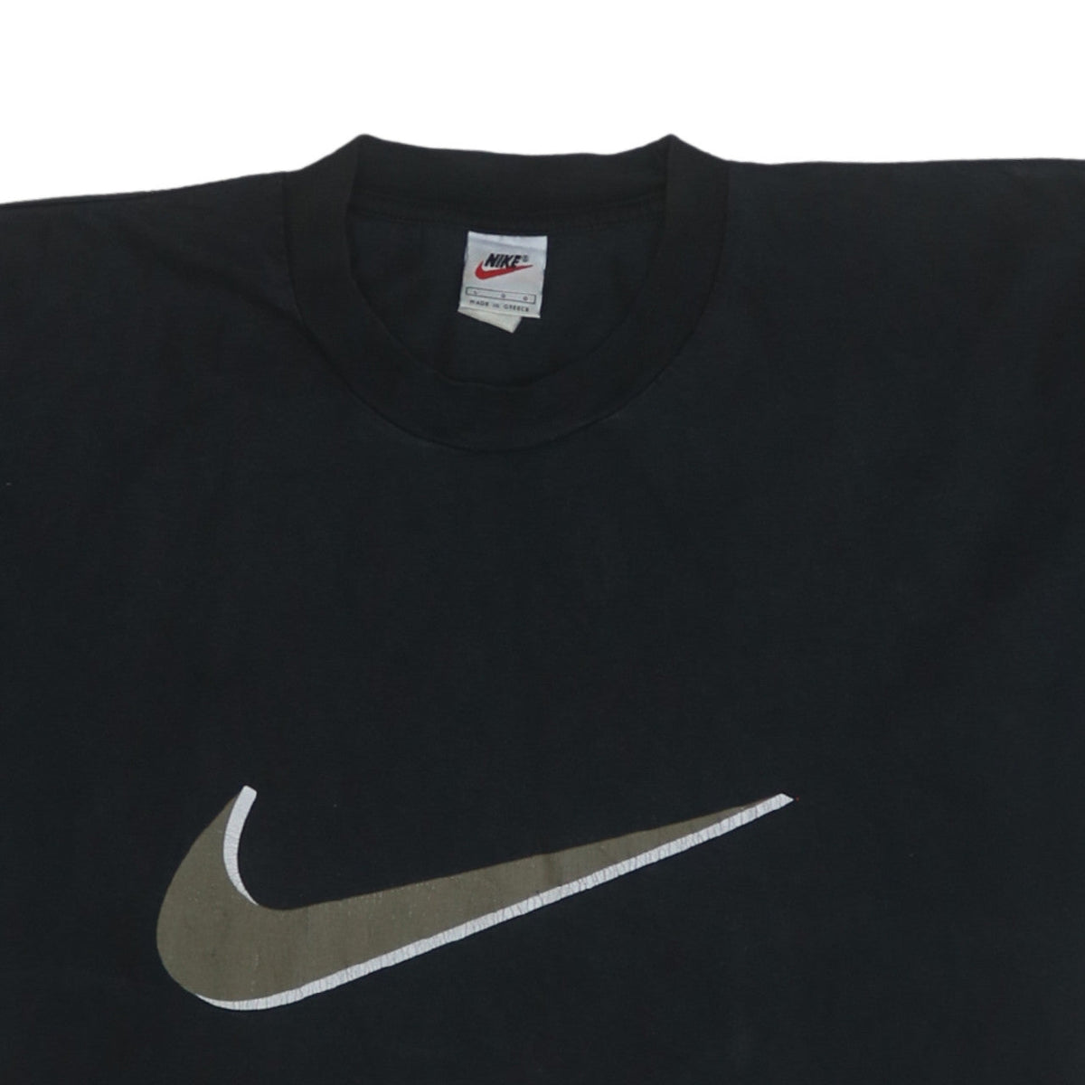 Nike Men's Black Large Classic Crew Neck Short Sleeve T-Shirt