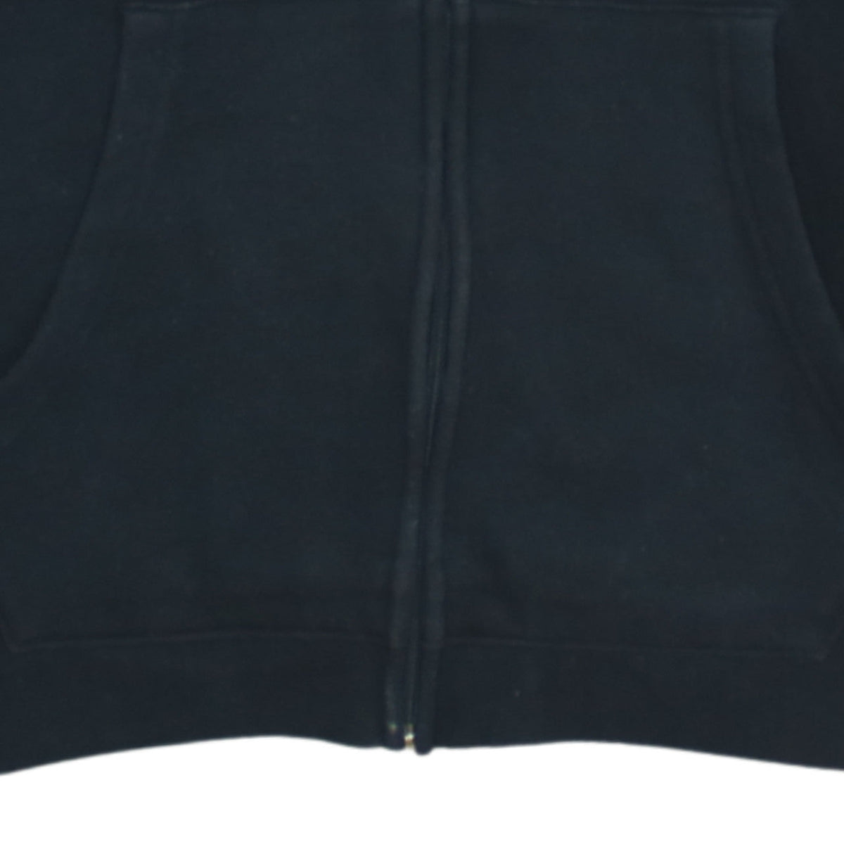 Champion Boys Black Full Zip Sweatshirt Size 13-14 Years Logo Tape Classic