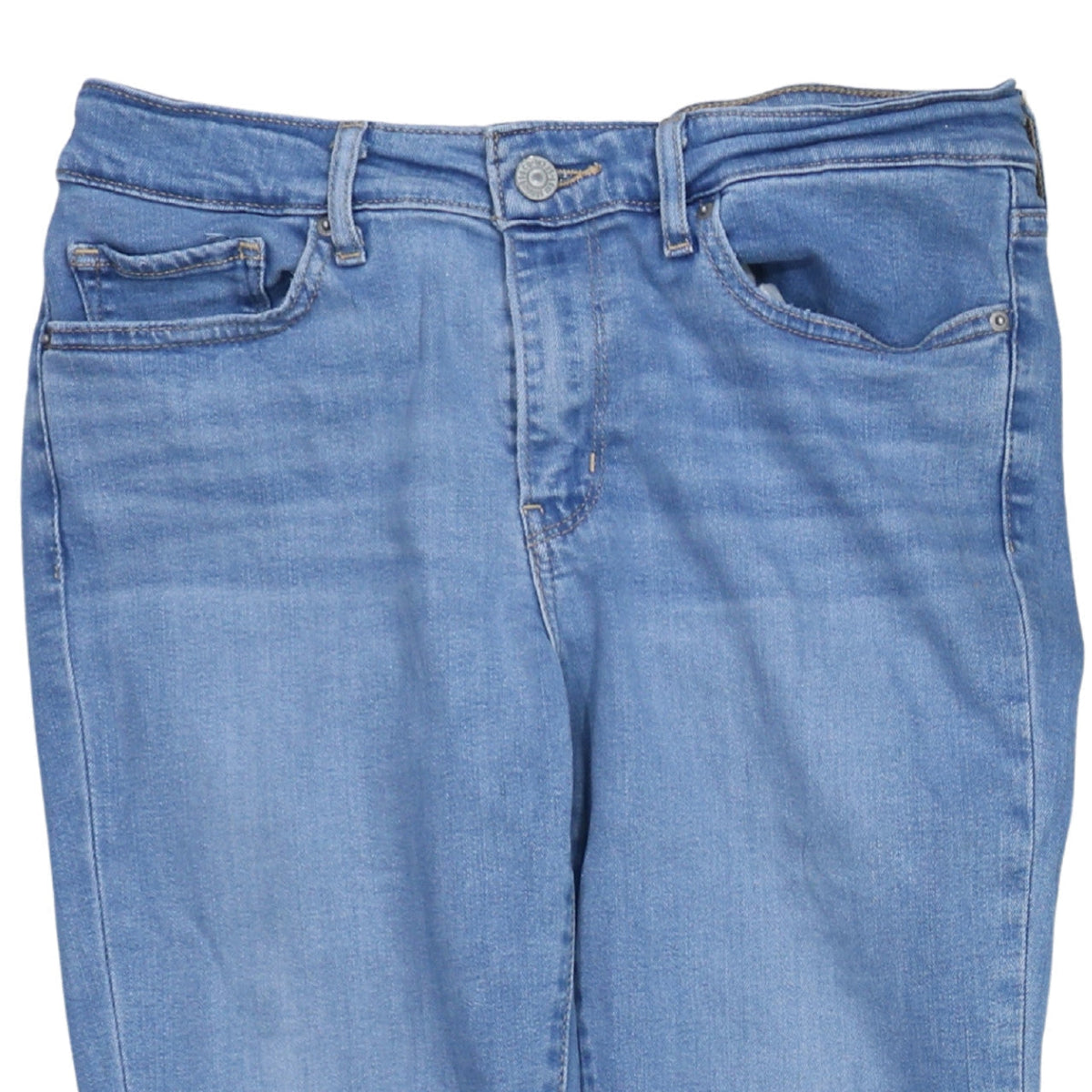 Levi's Women's Blue 711 Skinny Mid Rise Stretch Jeans Size 28