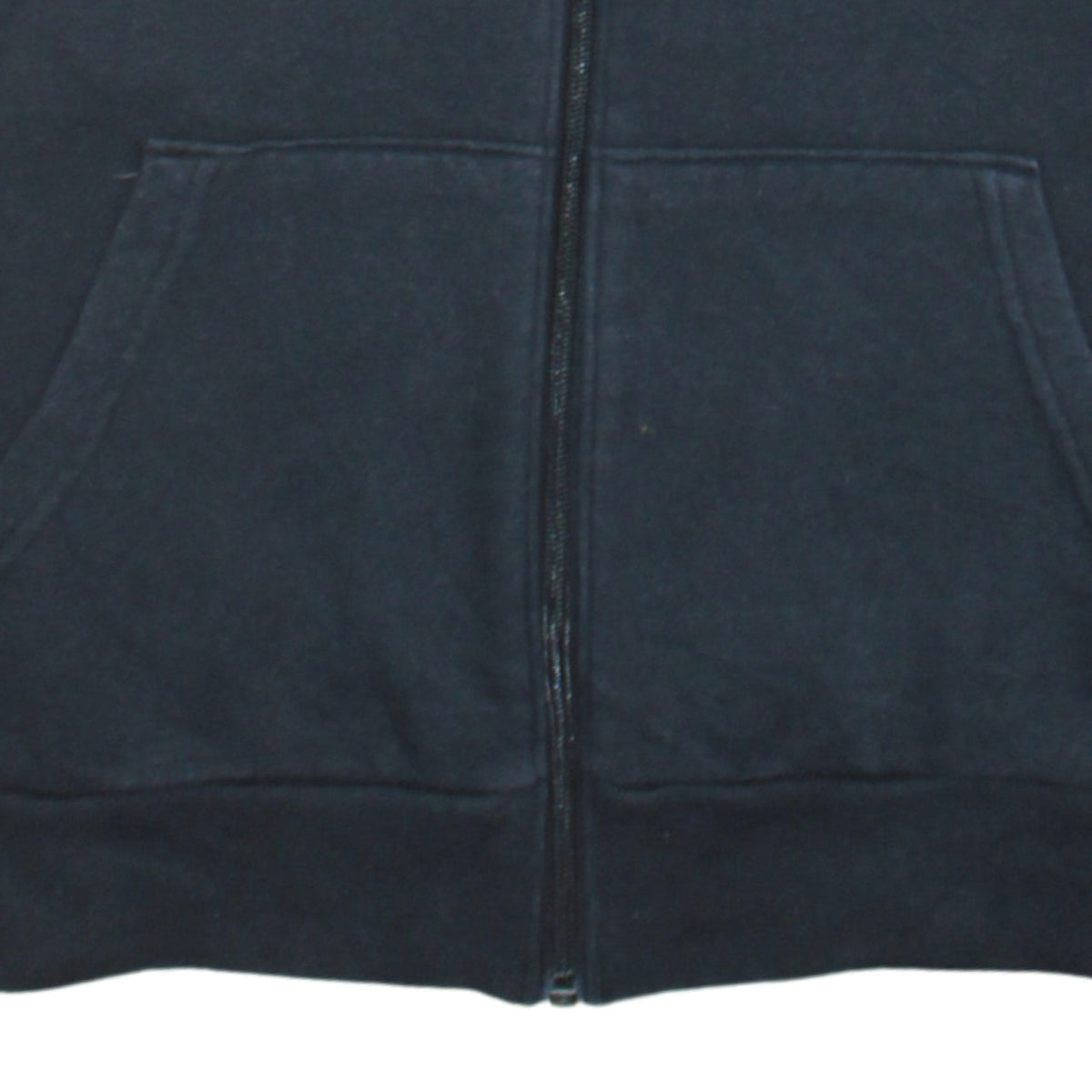 Under Armour Boys Black Full Zip Hoodie Size 13-14 Years Loose Fit