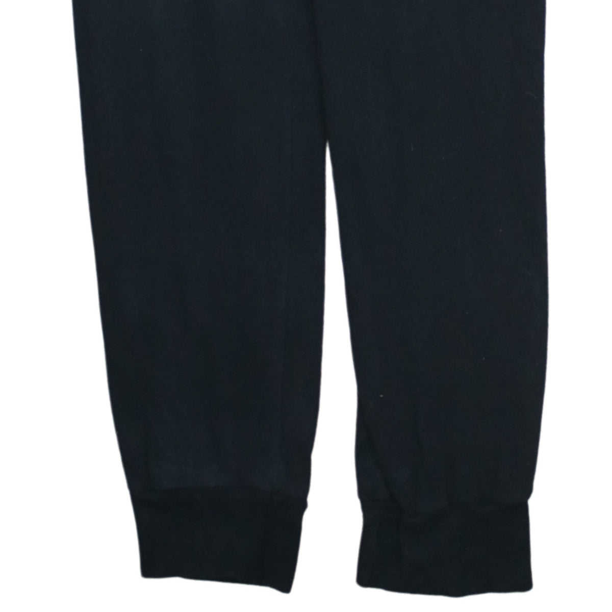 Champion Men Black Cotton Jogger Sweatpants M Tapered Fit