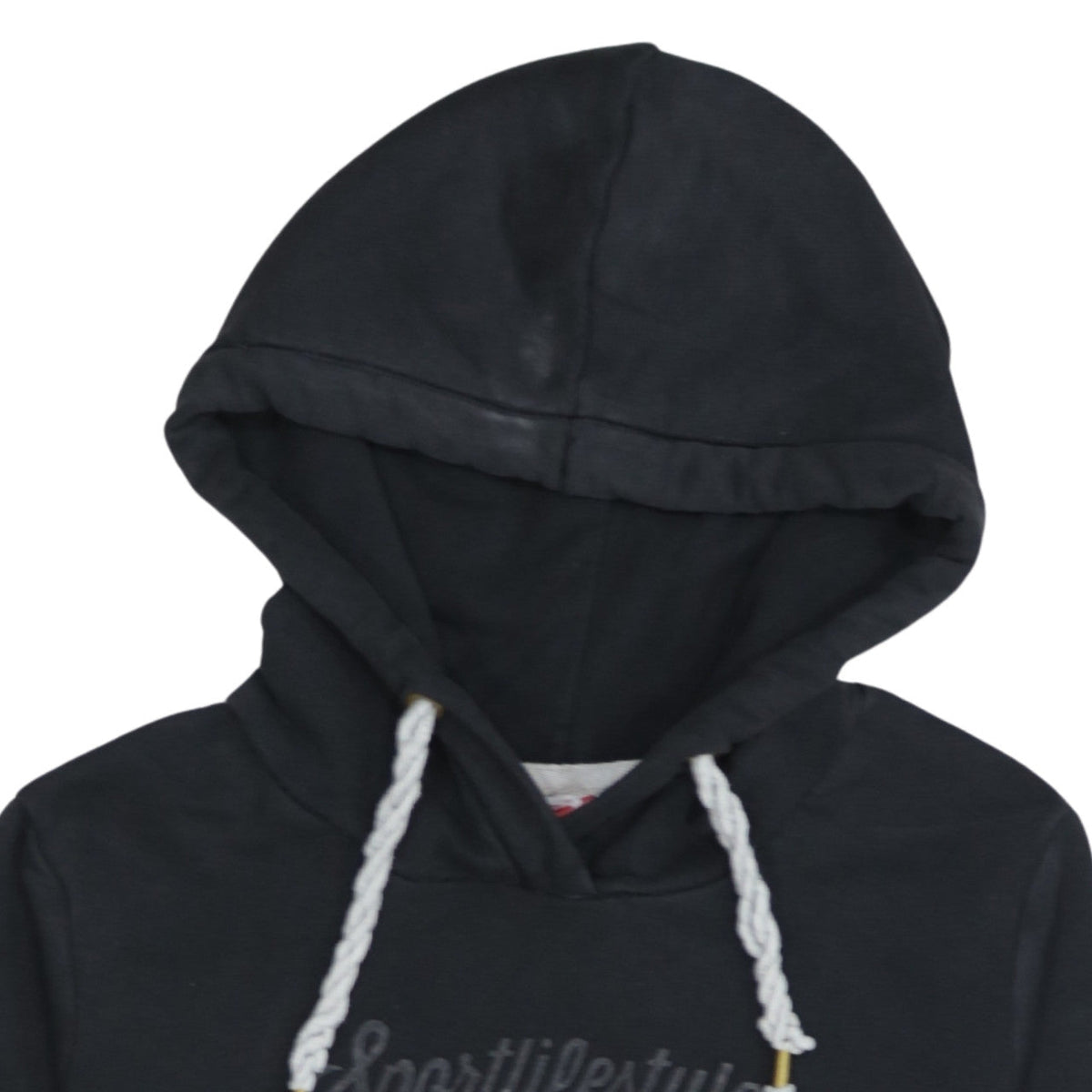 Puma Women's Black Hoodie Size 12 Pullover Hooded Sweatshirt