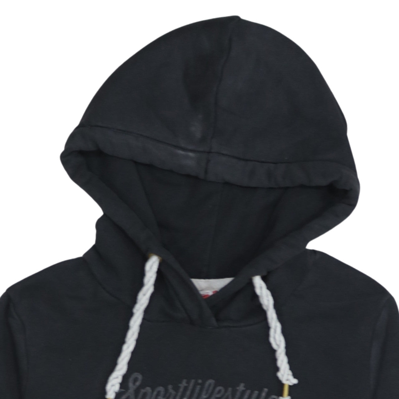 Puma Women's Black Hoodie Size 12 Pullover Hooded Sweatshirt