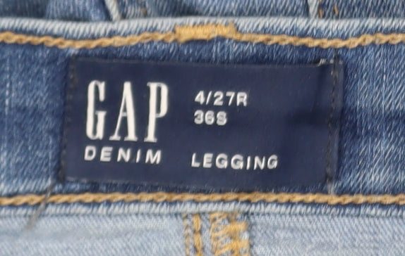 Gap Women’s Blue Stretch Denim Jegging Jeans Size 4 Regular
