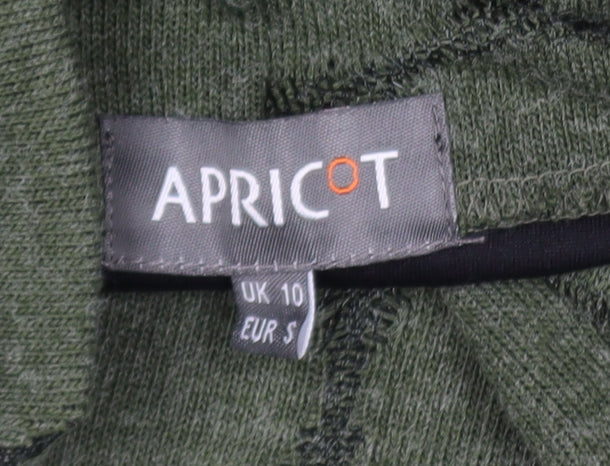 Apricot Women’s Green Polka Knit Sleeveless Cowl Neck Tunic UK 10