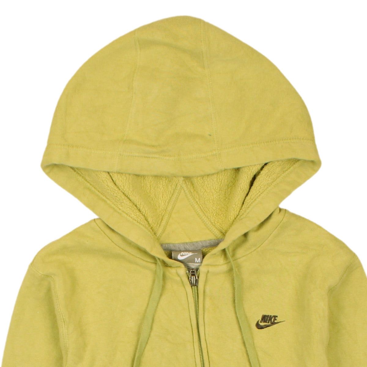 Nike Women’s Green Full Zip Hoodie Medium Casual Sweatshirt