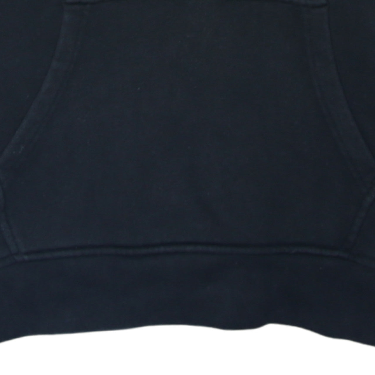 Adidas Womens Black Pullover Hoodie UK 8 Cotton Blend Logo Sweatshirt