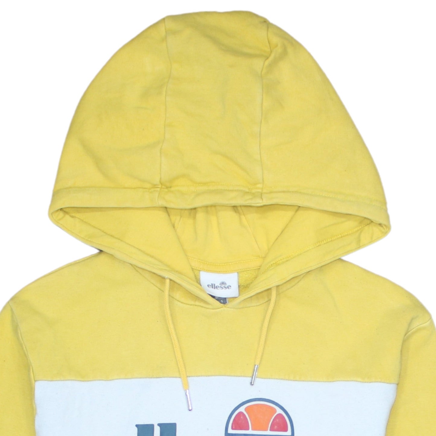 Ellesse Men's Multicoloured Pullover Hoodie Size S Retro Sportswear