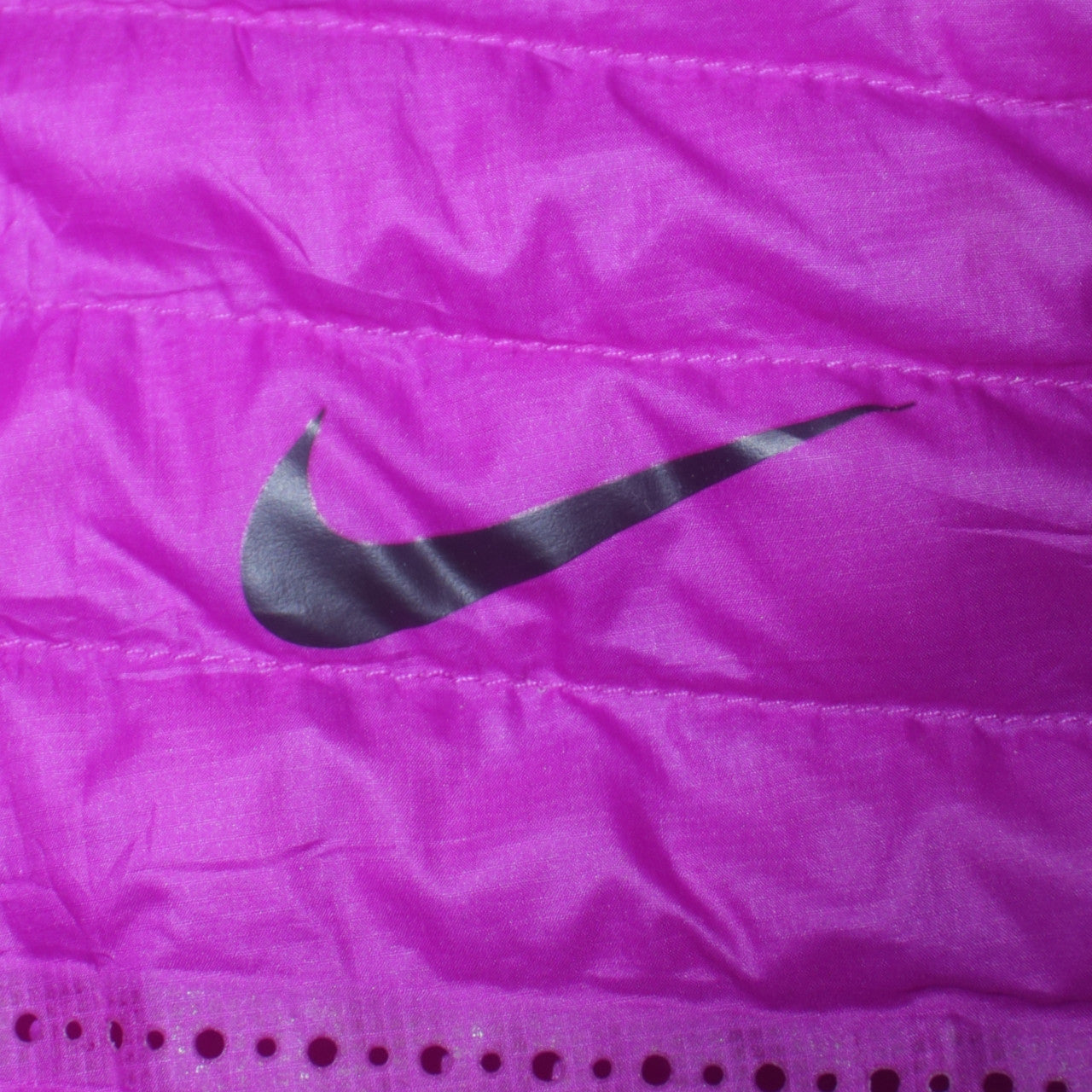 Nike Golf Women Purple Lightweight Puffer Waistcoat L