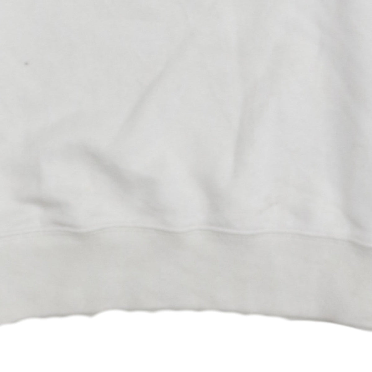 Champion Men's White Small Crew Neck Embroidered Sweatshirt