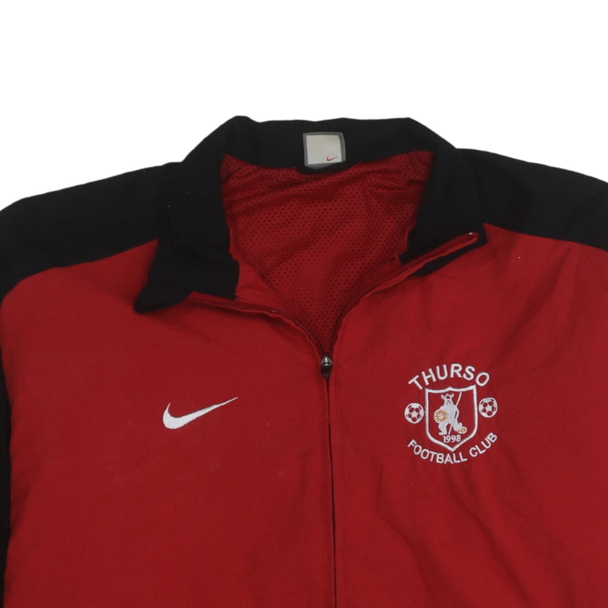 Nike Men's Red Football Club Full Zip Jacket XL