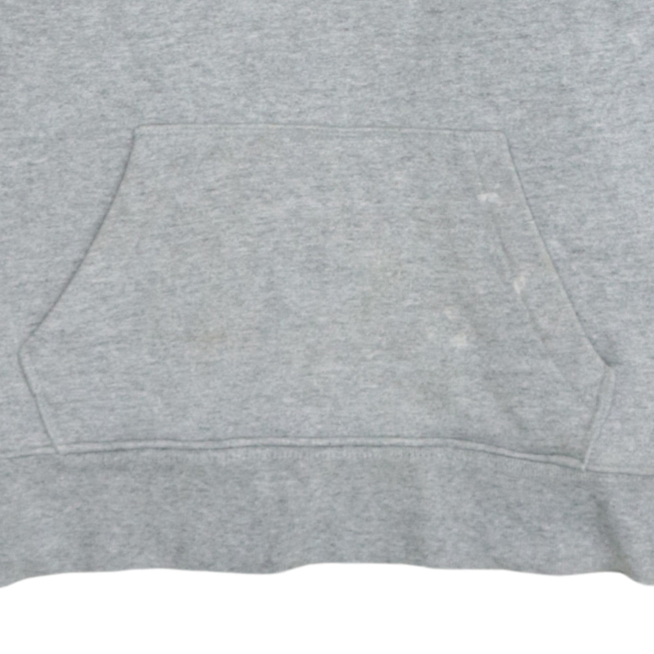 Levi's Women Grey Pullover Hoodie L Logo Print Cotton Blend