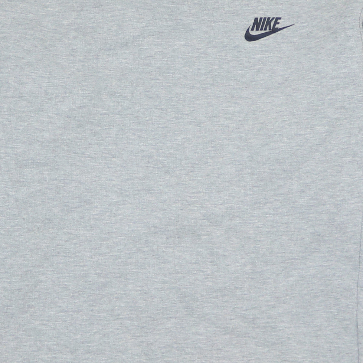 Nike Men's Grey Small Pullover Crew Neck Sweatshirt Zip Pocket
