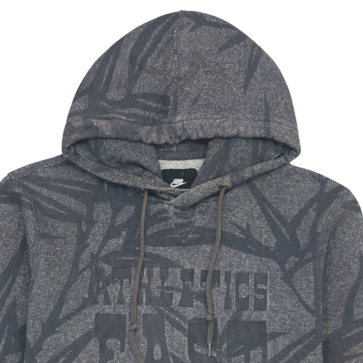 Nike Men's Grey Pullover Hoodie Small Athletics East Graphic Sweatshirt