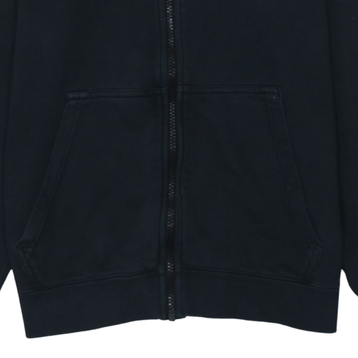 Nike Men's Black Full Zip Hoodie Sweatshirt Size S