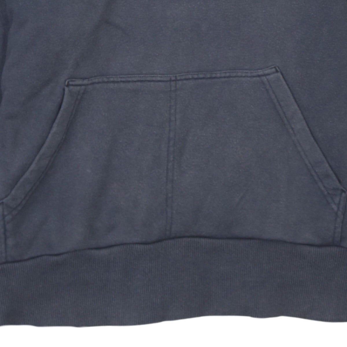 Adidas Women Blue Pullover Hoodie Size 12 Kangaroo Pocket Casual