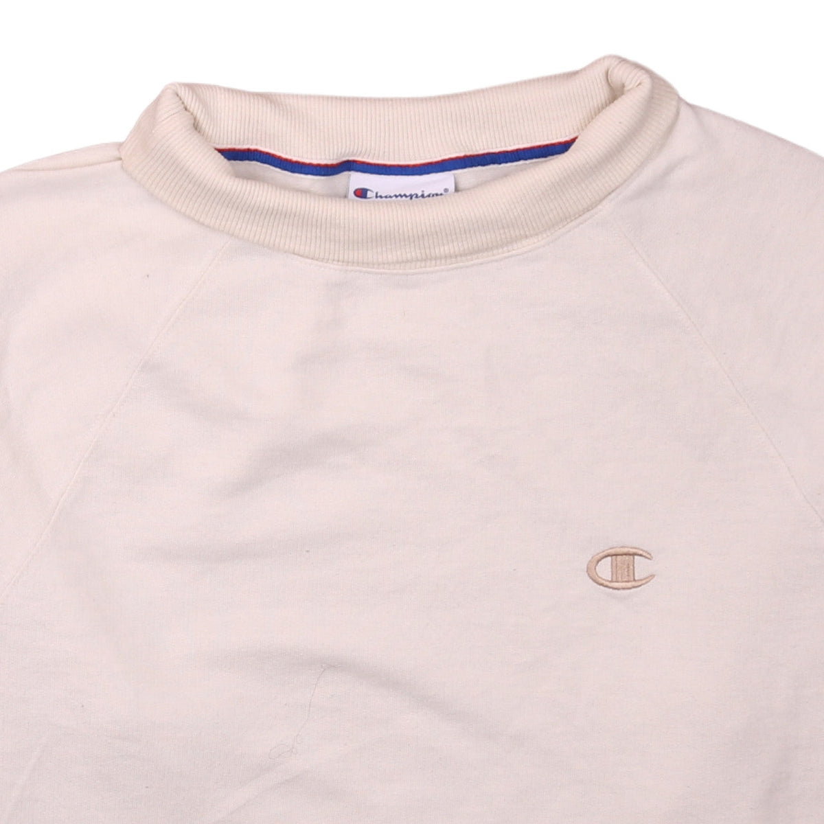 Champion Women Beige Long Sleeve Pullover Sweatshirt L