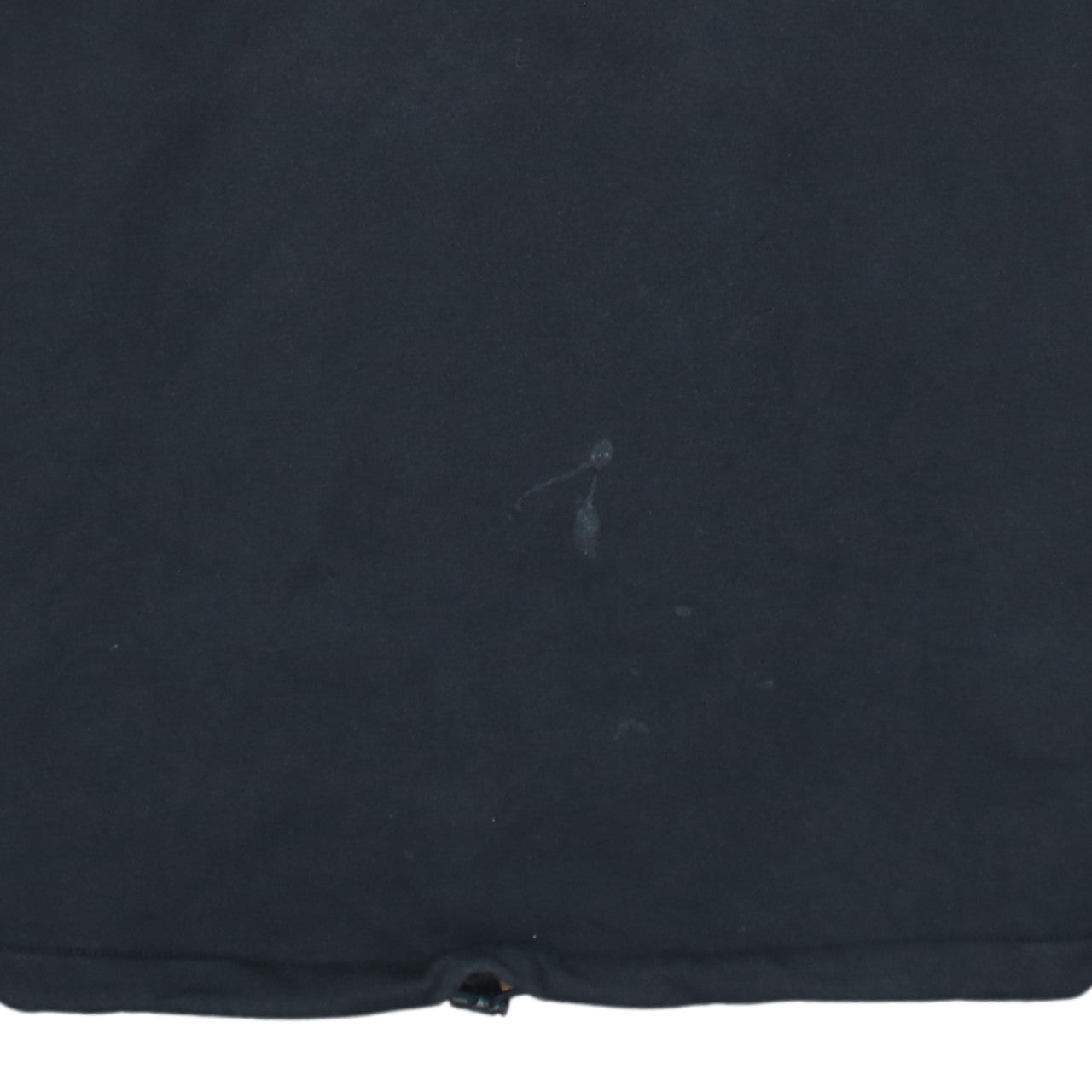 Adidas Women Black 1/4 Zip Sweatshirt UK 10 Logo Trim Long Sleeve