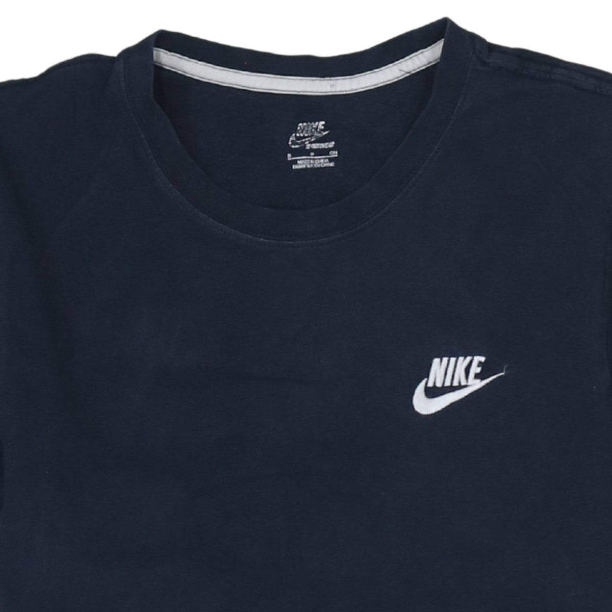 Nike Men's Blue Sportswear Cotton Crew Neck T-Shirt Size S