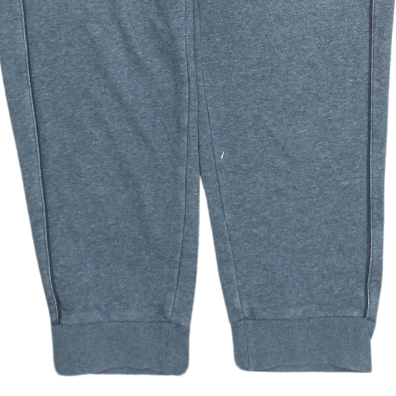 Adidas Men Grey Jogger Sweatpants L Tapered Cotton Blend