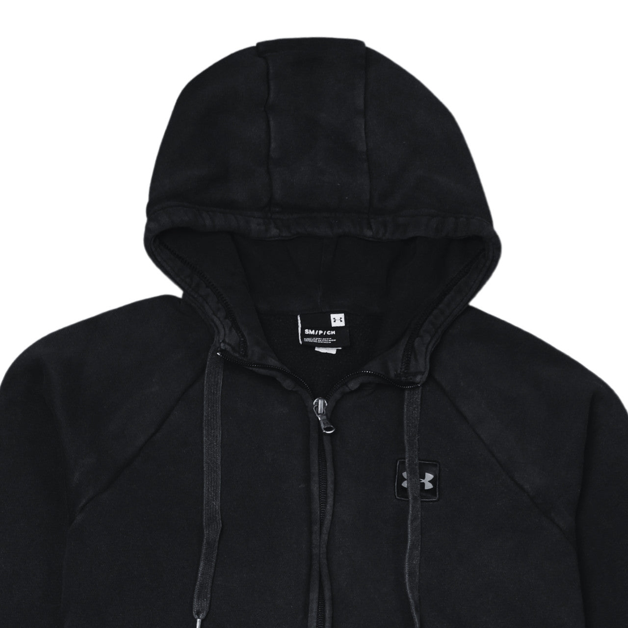 Under Armour Women's Black Small Full Zip Hoodie Sweatshirt