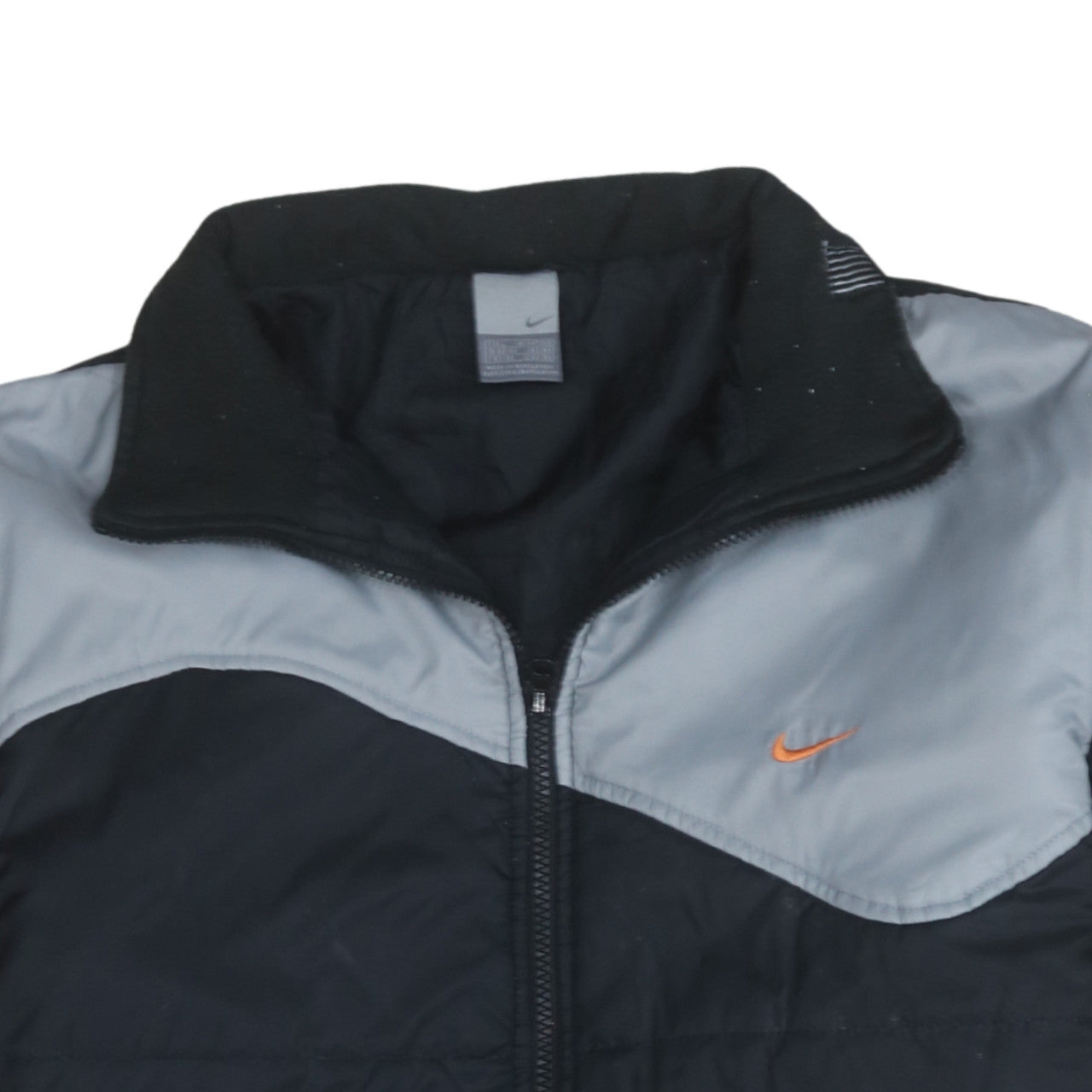 Nike Men’s Black Track Jacket L Full Zip Lightweight Sportswear