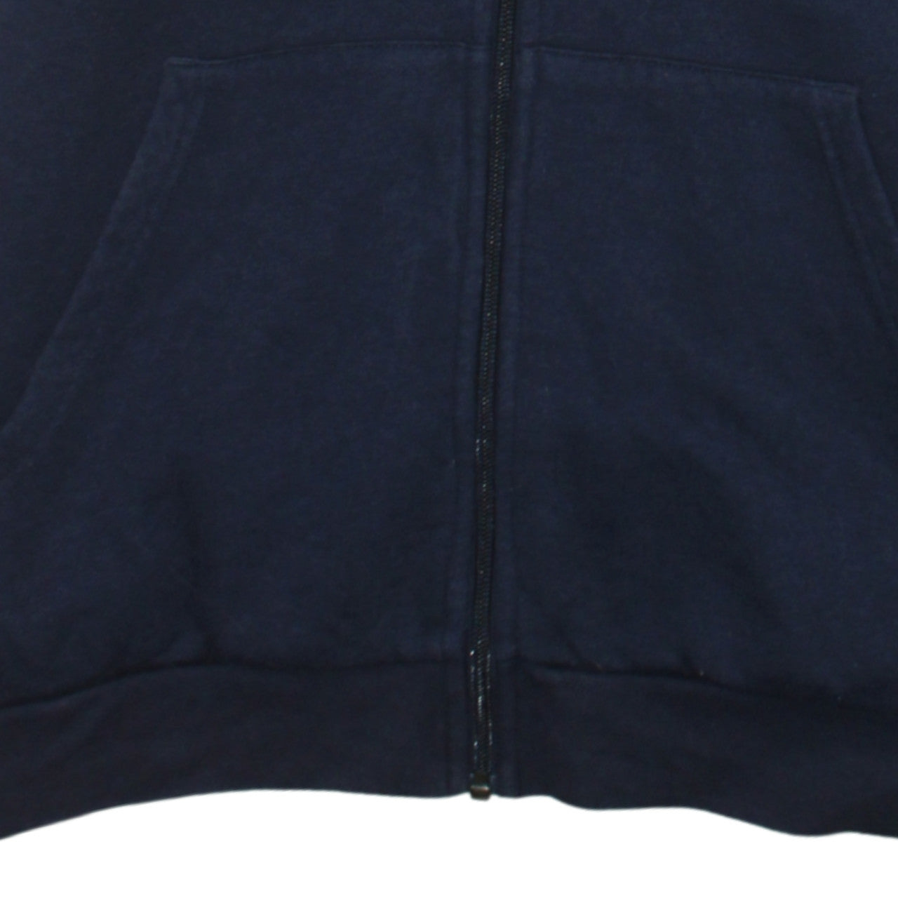 Adidas Boys Blue Full Zip Hoodie 13-14 Years Regular Fit Sportswear