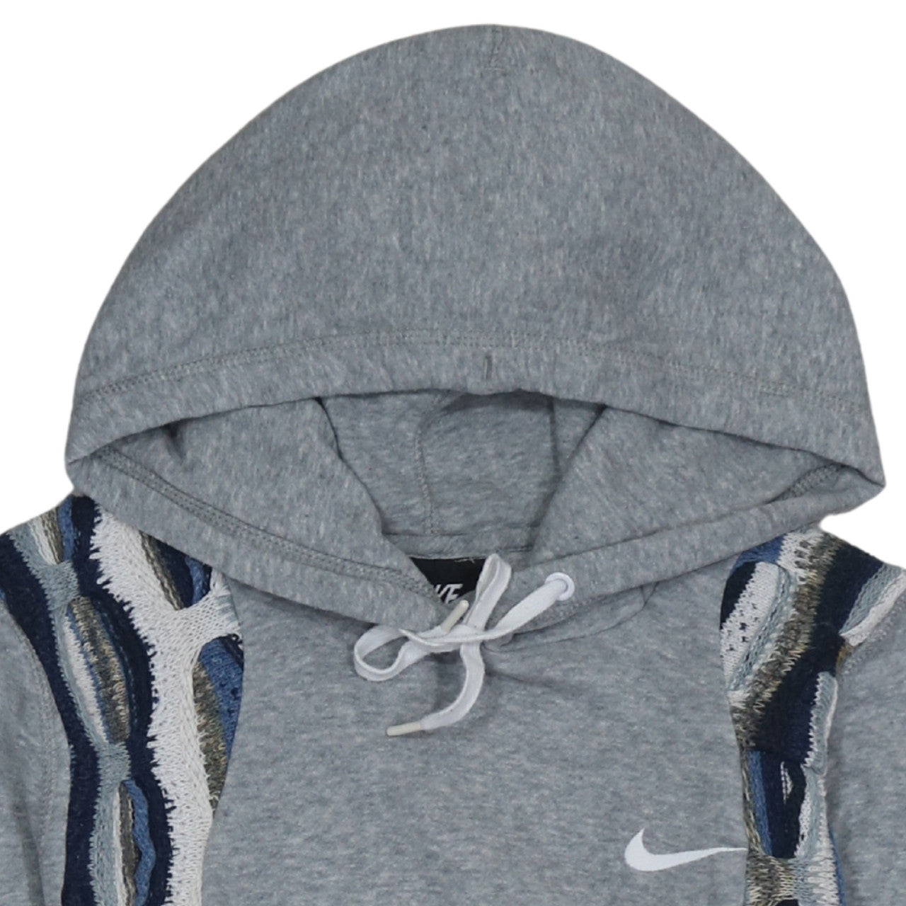 Nike Women's Grey Embroidered Pullover Hoodie Size S