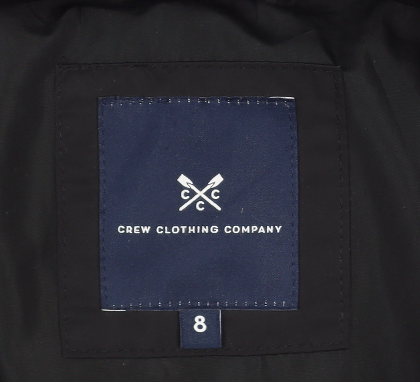 Crew Clothing Company Women's Black Size 8 Long Puffer Coat
