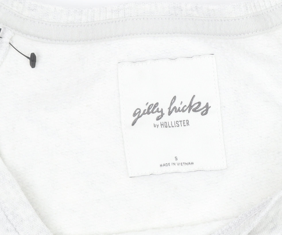 Gilly Hicks by Hollister Womens Grey Small Pullover Sweatshirt