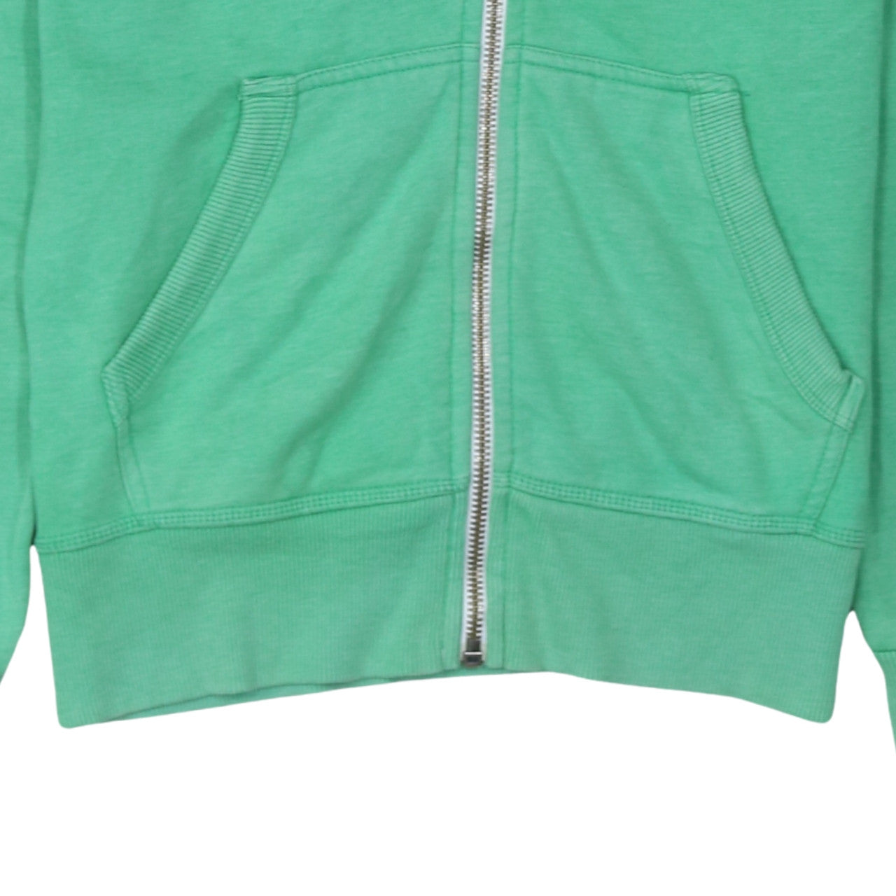 Superdry Men's Green Full Zip Hoodie Sweatshirt S Classic Fit