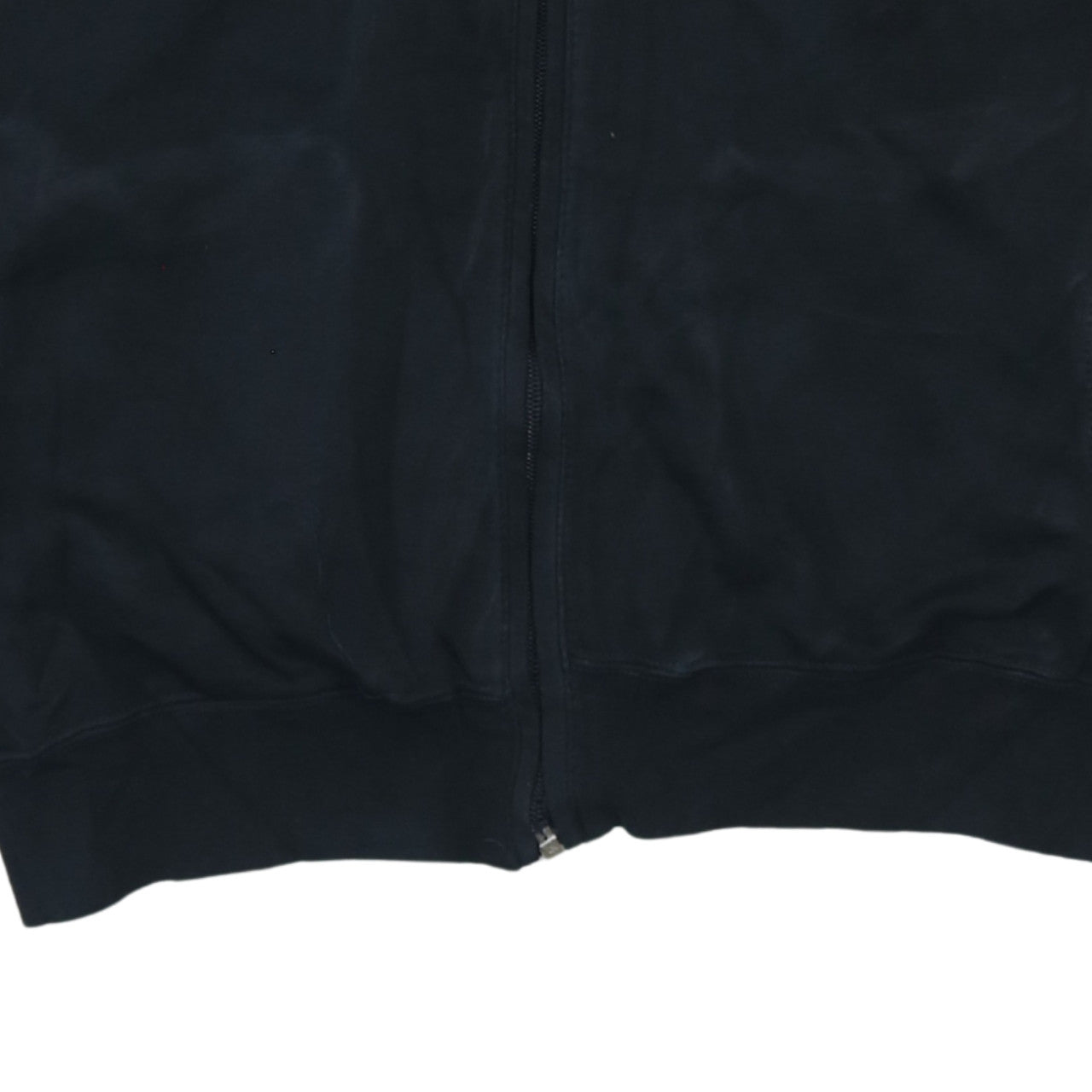 Champion Mens Black Full Zip Sweatshirt L Regular Fit High Neck