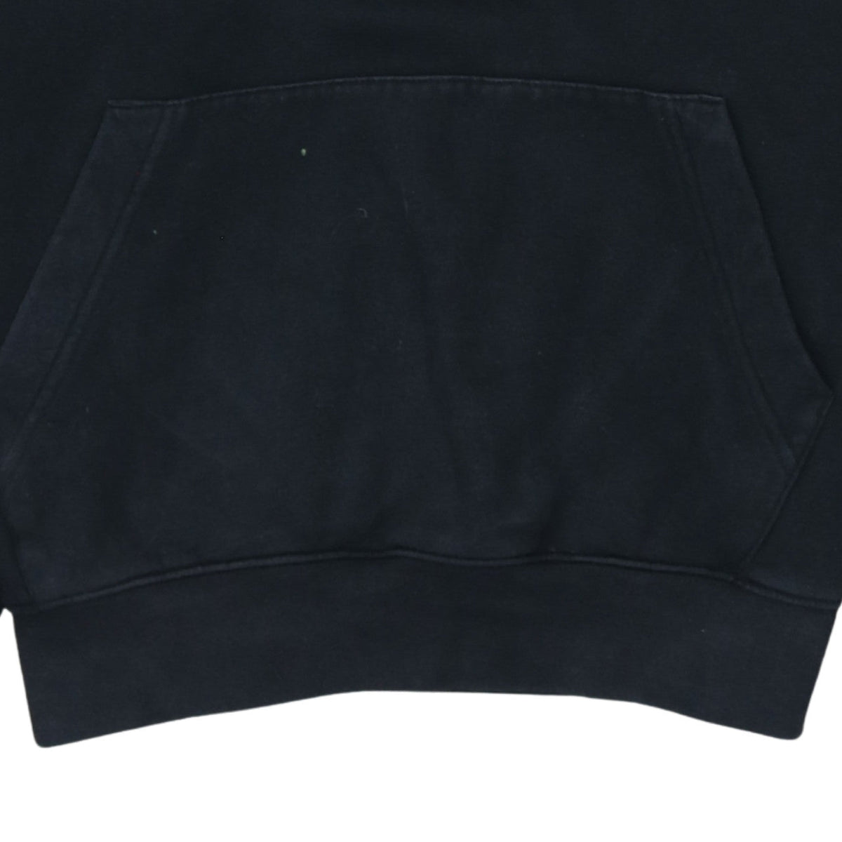 Nike Men's Black Small Pullover Hoodie with Logo and Kangaroo Pocket