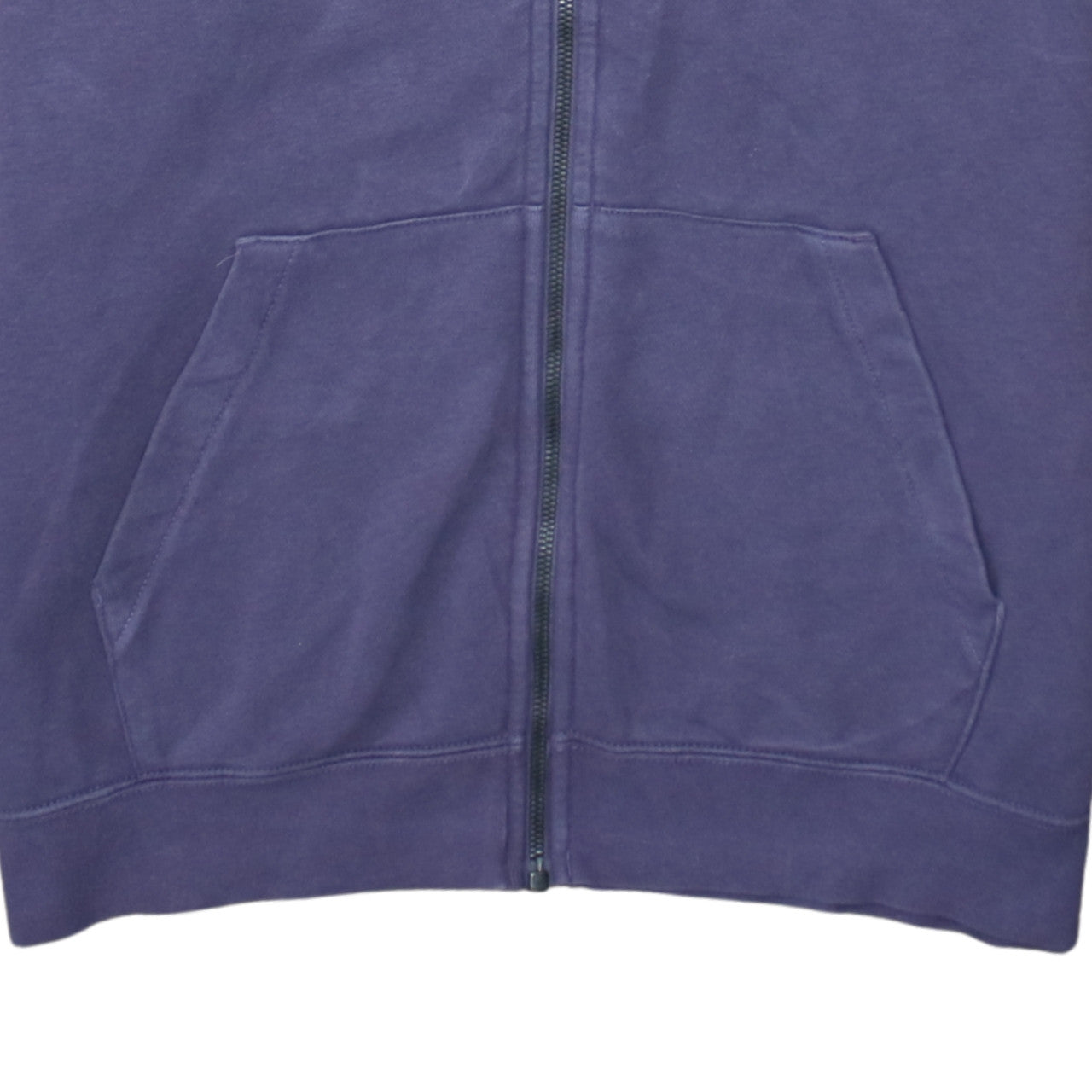 Nike Women Purple Full Zip Hoodie Size L Cotton Blend