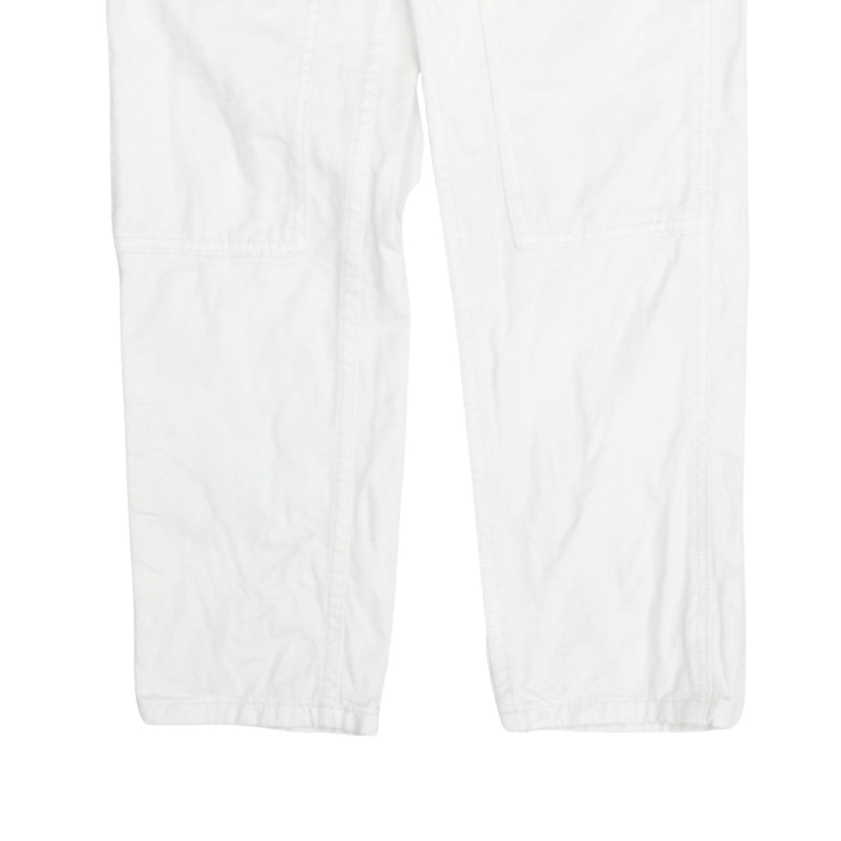 J. Galt Women's White Cargo Jeans Size S Relaxed Fit Cotton