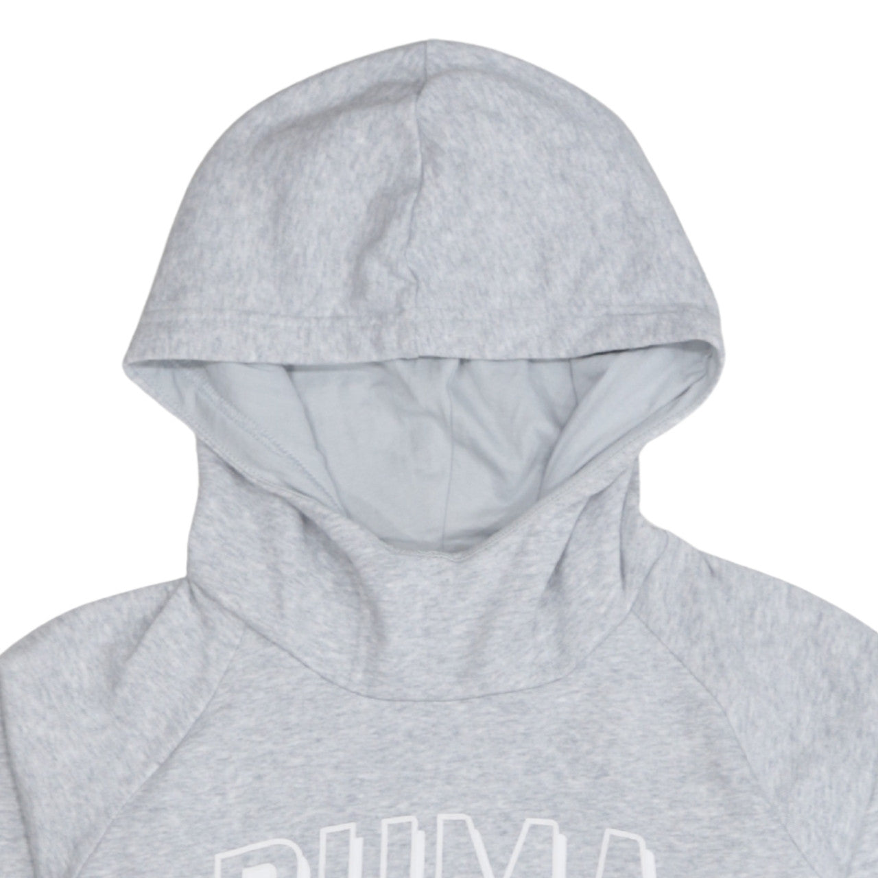Puma Men's Grey Pullover Hoodie Size S Regular Fit Sportswear