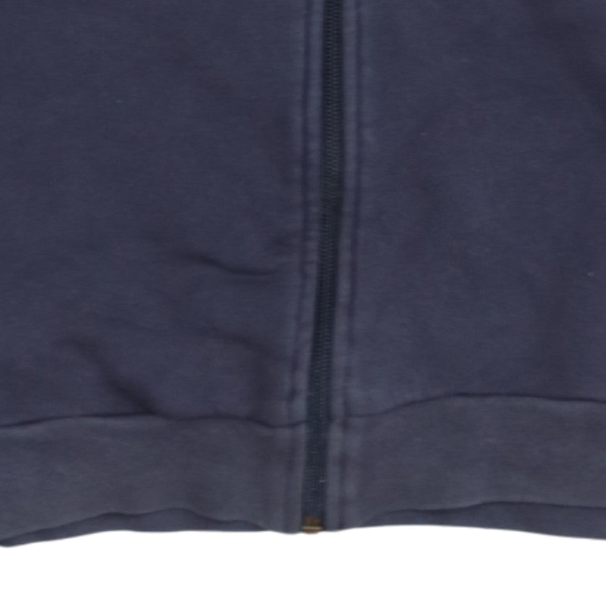 Puma Womens Navy Full Zip Sweatshirt Size 12 Cotton Blend