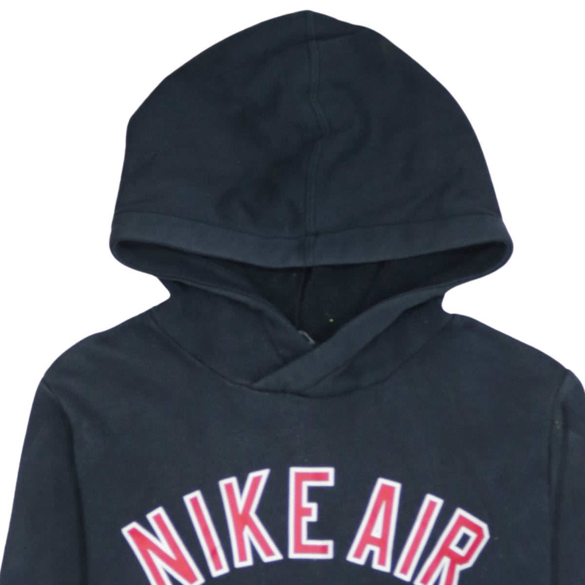 Nike Boys Black Red Pullover Hoodie XL 13-15 Years Hooded Sweatshirt