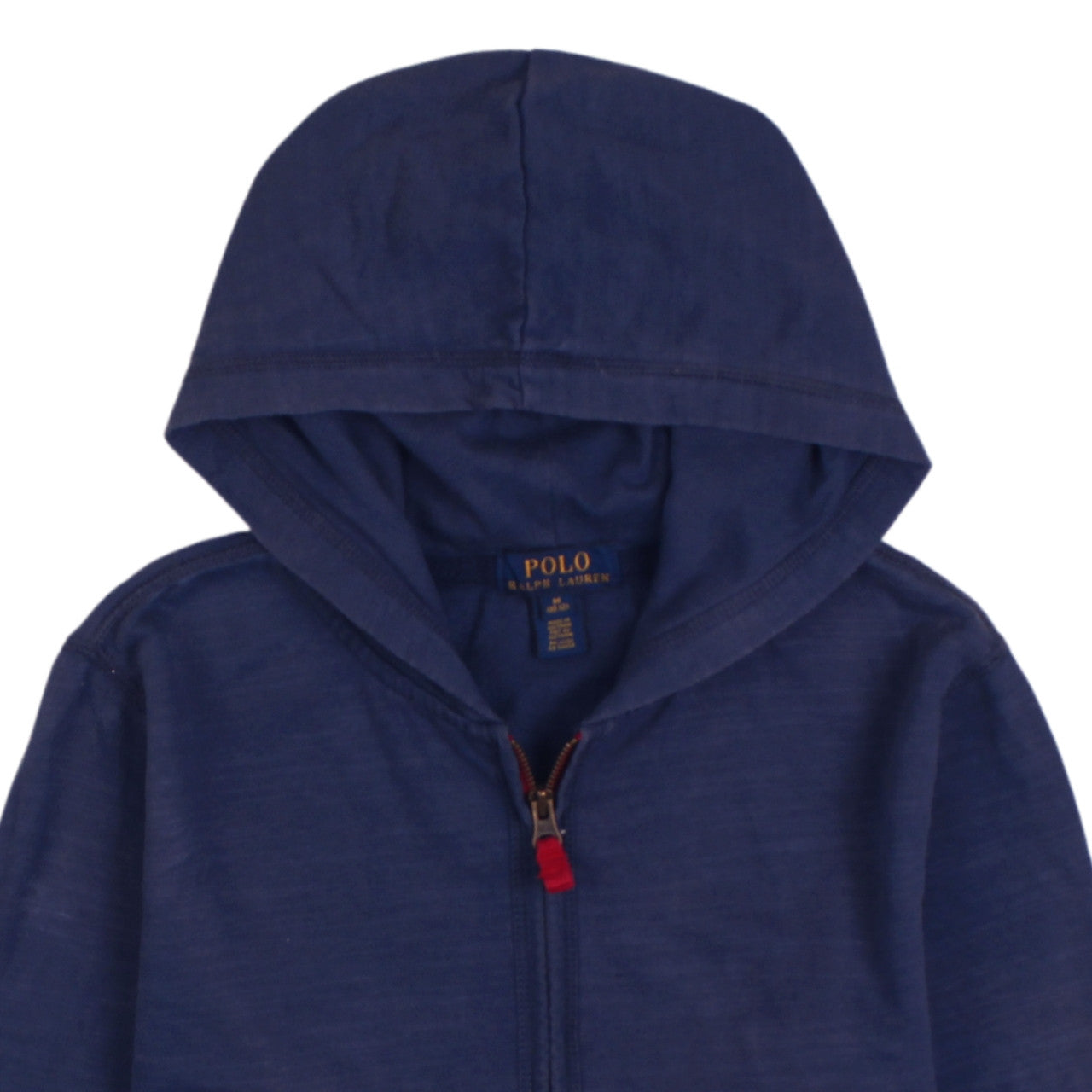 Polo Ralph Lauren Teens Blue Full Zip Hoodie M (10-12) Nautical Anchor Print