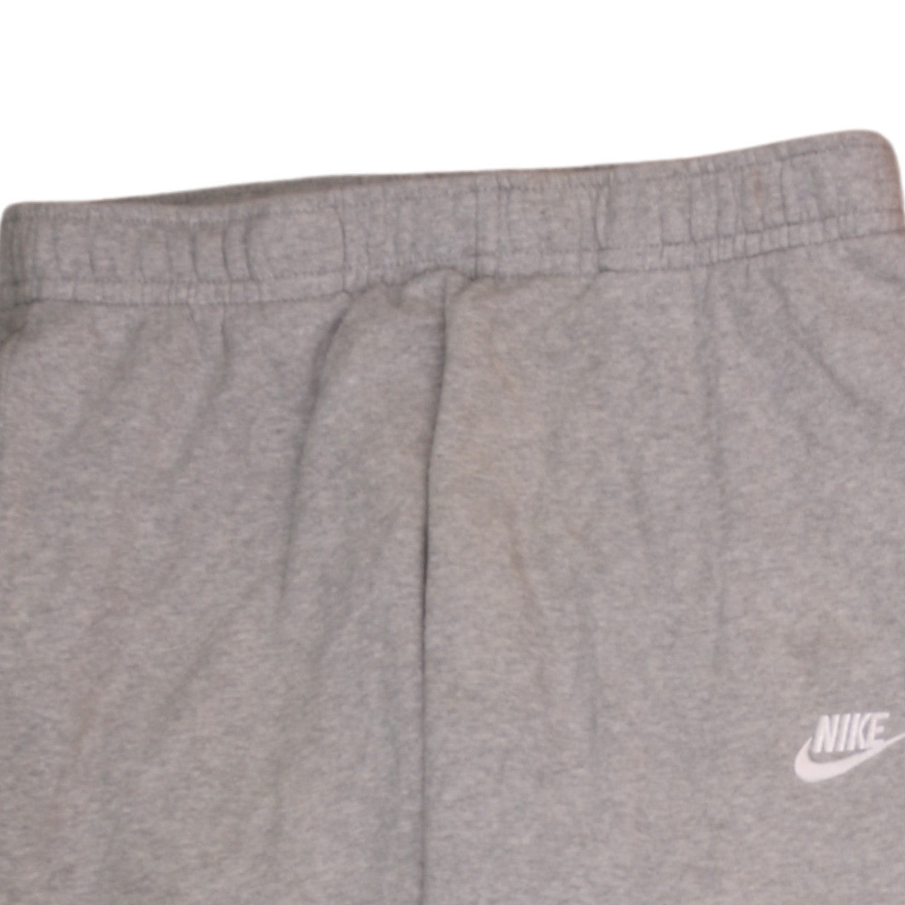Nike Mens Grey Fleece Jogger Sweatpants L Regular Fit