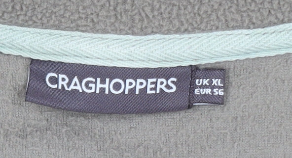 Craghoppers Men’s Brown XL Fleece Pyjama Top Long Sleeve Pullover