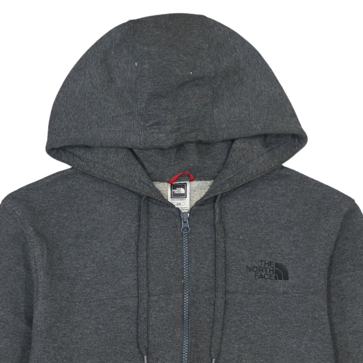 The North Face Men's Grey Full Zip Hoodie Size M