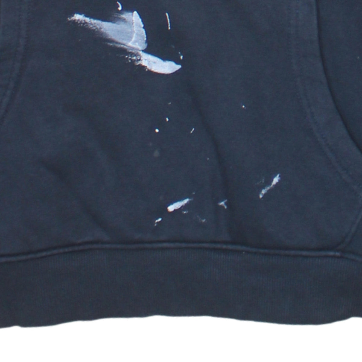 U.S. Polo Assn. Men's Navy Blue Hoodie M Pullover Logo Cotton Blend