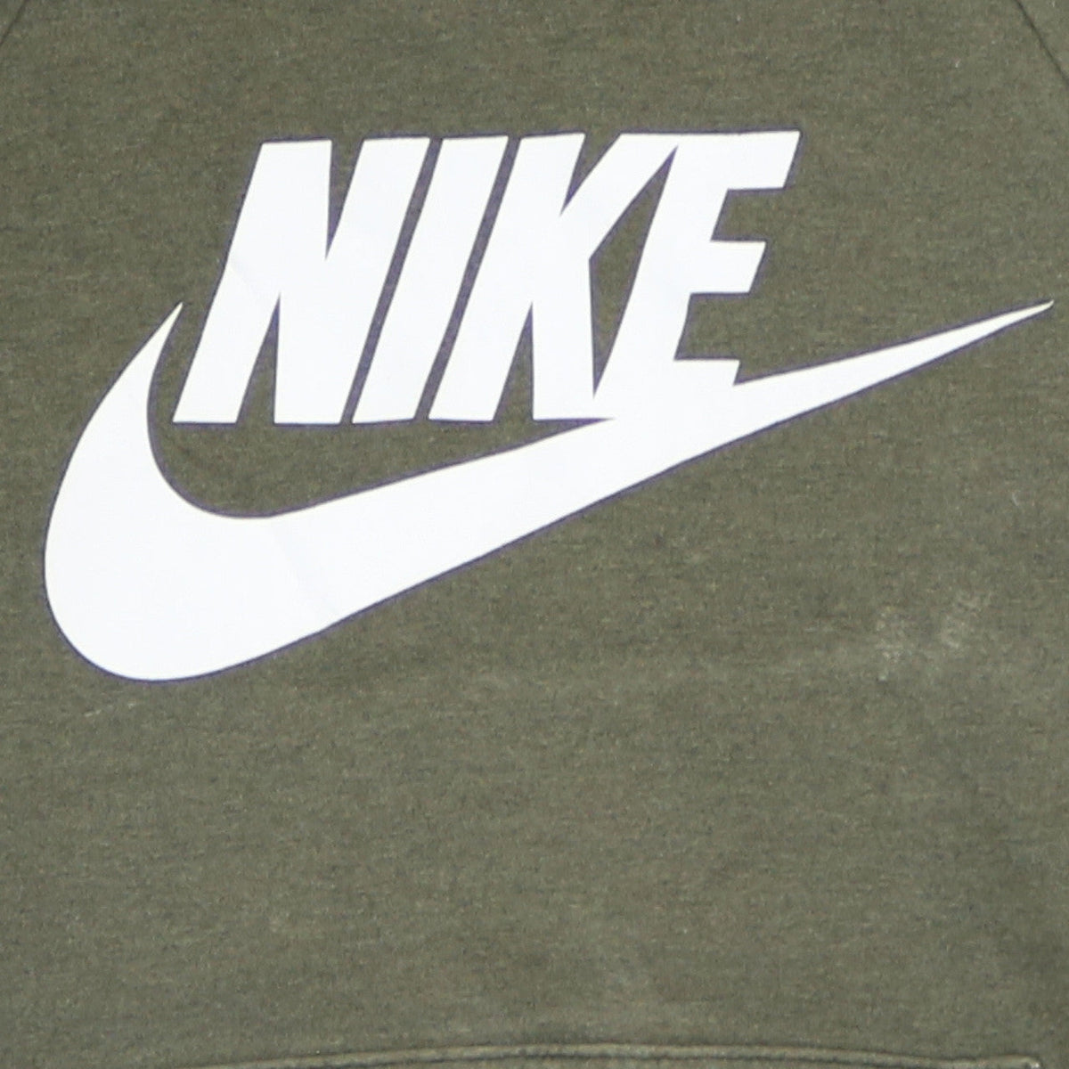 Nike Men's Green XS Pullover Hoodie with Logo Graphic Print