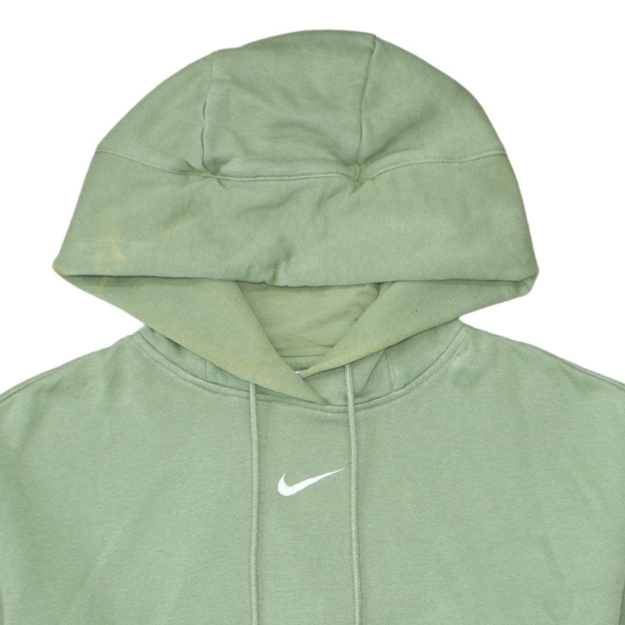 Nike Men's Green Pullover Hoodie Size S Fleece Regular Fit