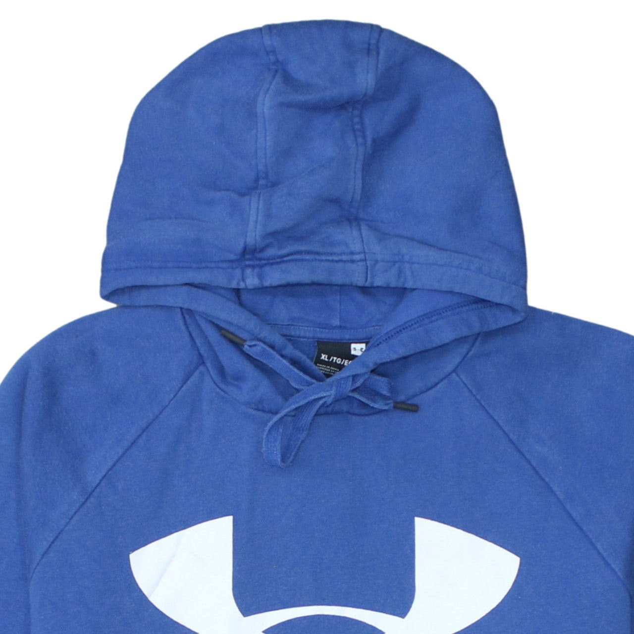 Under Armour Mens Blue XL Pullover Hoodie Sweatshirt with Logo