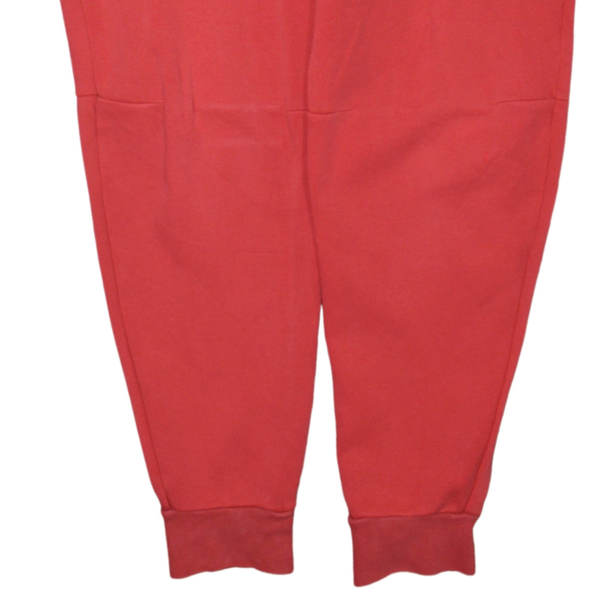 Nike Men's Red Jogger Sweatpants S Regular Fit Fleece Tapered Trousers