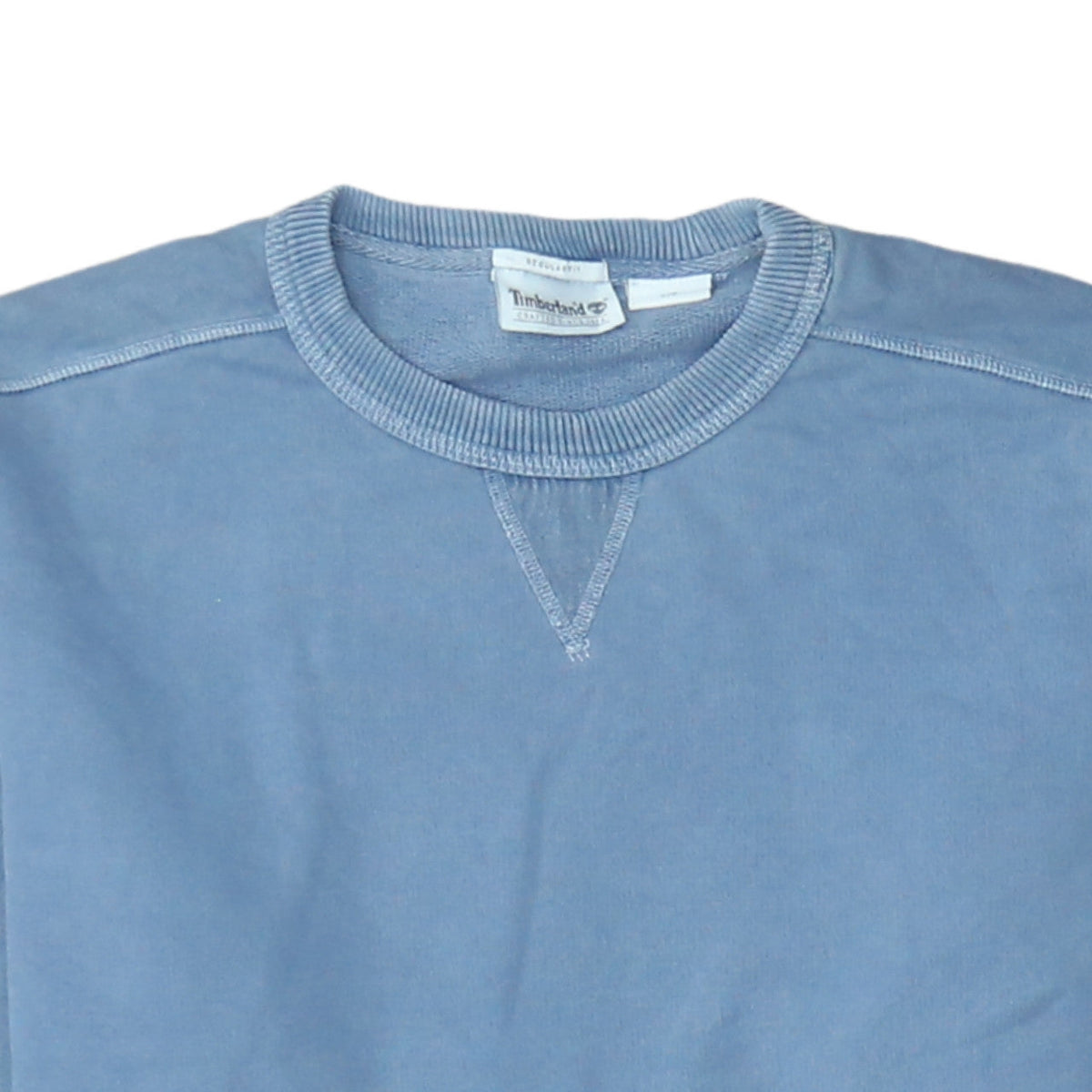 Timberland Men's Blue Regular Fit Cotton Pullover Sweatshirt Size S