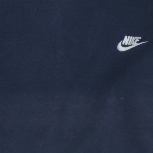Nike Men's Blue Pullover Hoodie Size S Regular Fit Fleece